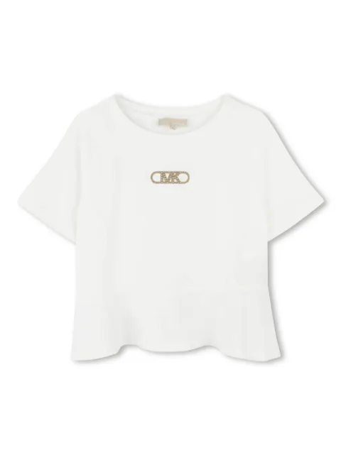Michael Kors Kids logo-appliqué T-shirt