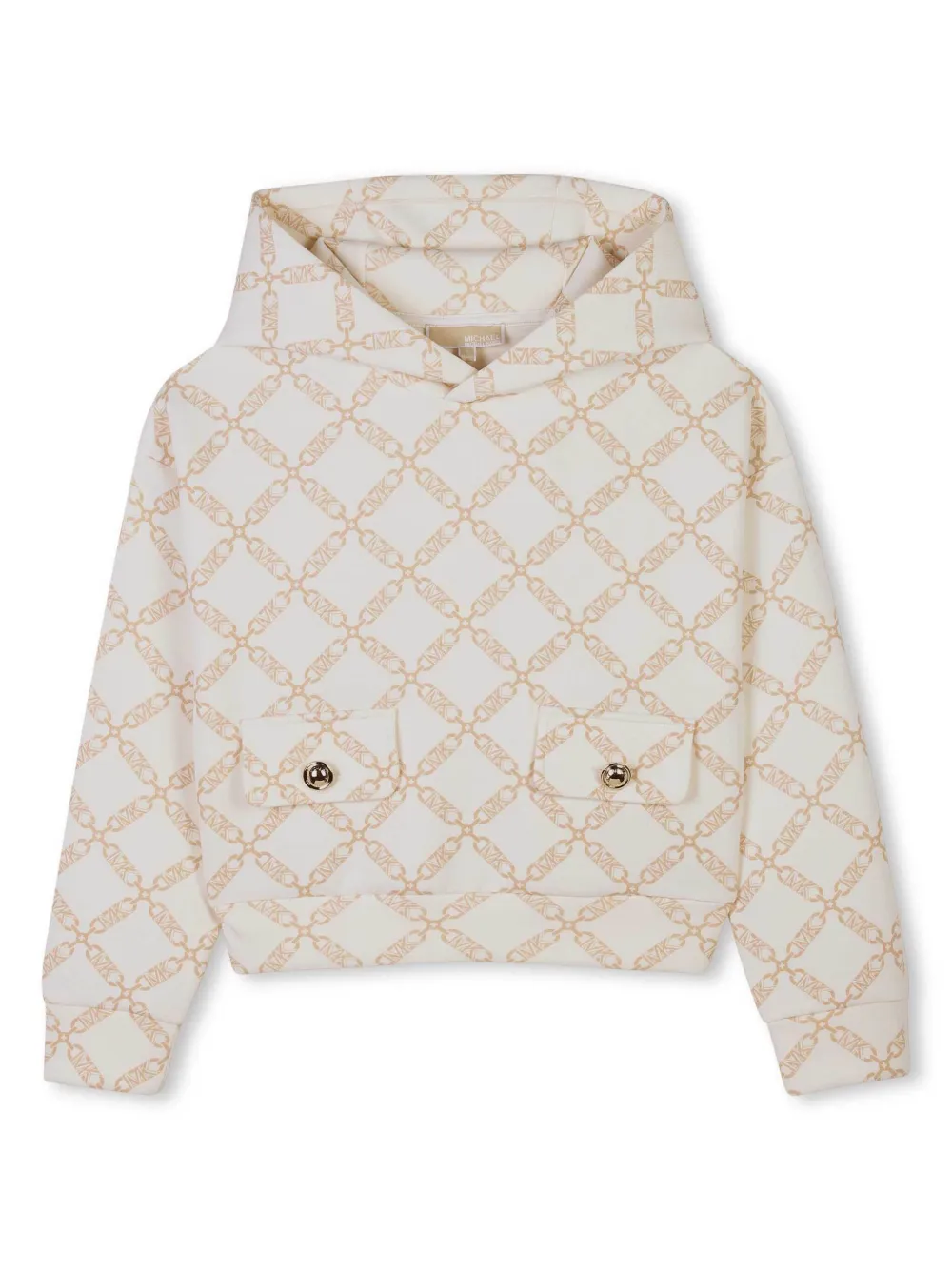 Michael Kors Kids MK Empire パーカー - ニュートラル Michael Kors Kids MK Empire パーカー - ニュートラル