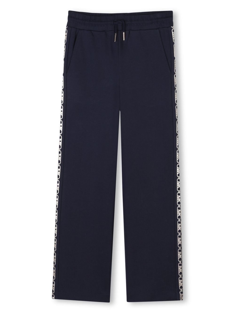 Michael Kors Kids logo-print track pants - Blue