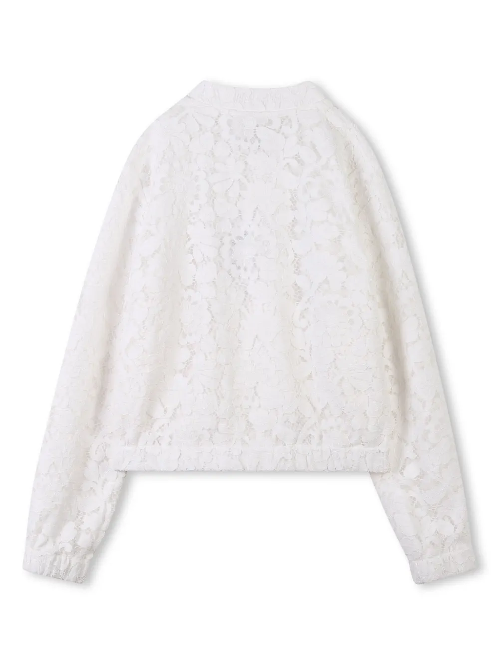 Michael Kors Kids Vest met kant - Beige