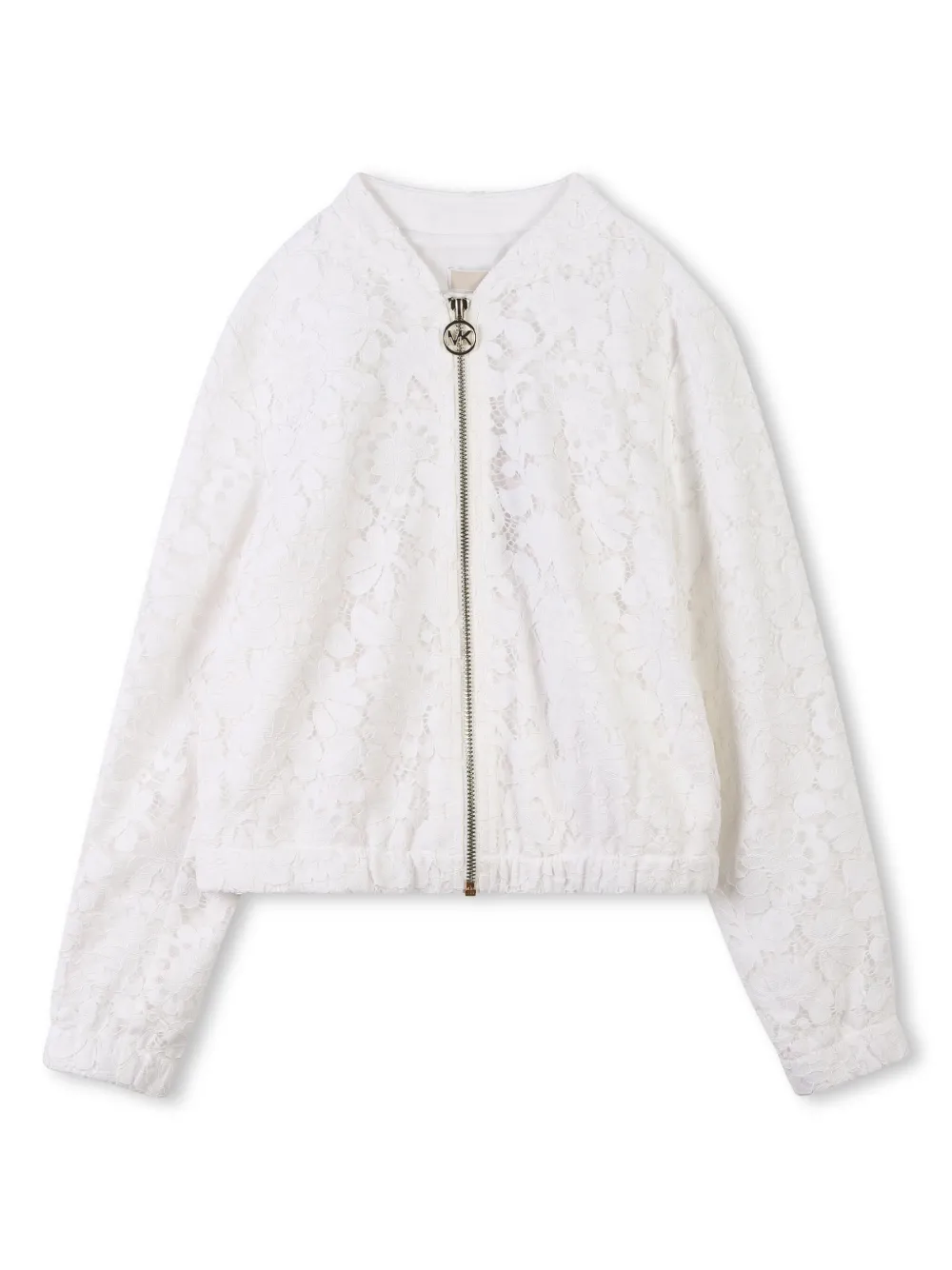 Michael Kors Kids ギピュールレース カーディガン - ニュートラル Michael Kors Kids ギピュールレース カーディガン - ニュートラル