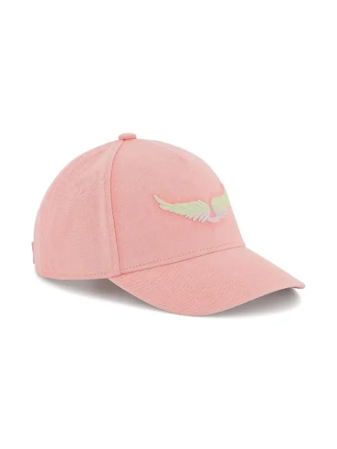 Zadig & Voltaire Kids logo-embroidered cap 