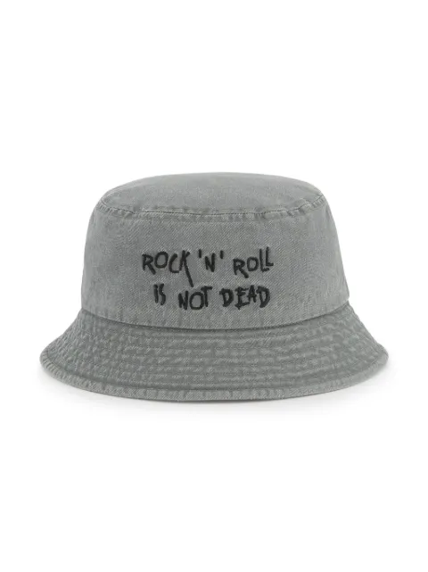 Zadig & Voltaire Kids Chapéu bucket com slogan bordado