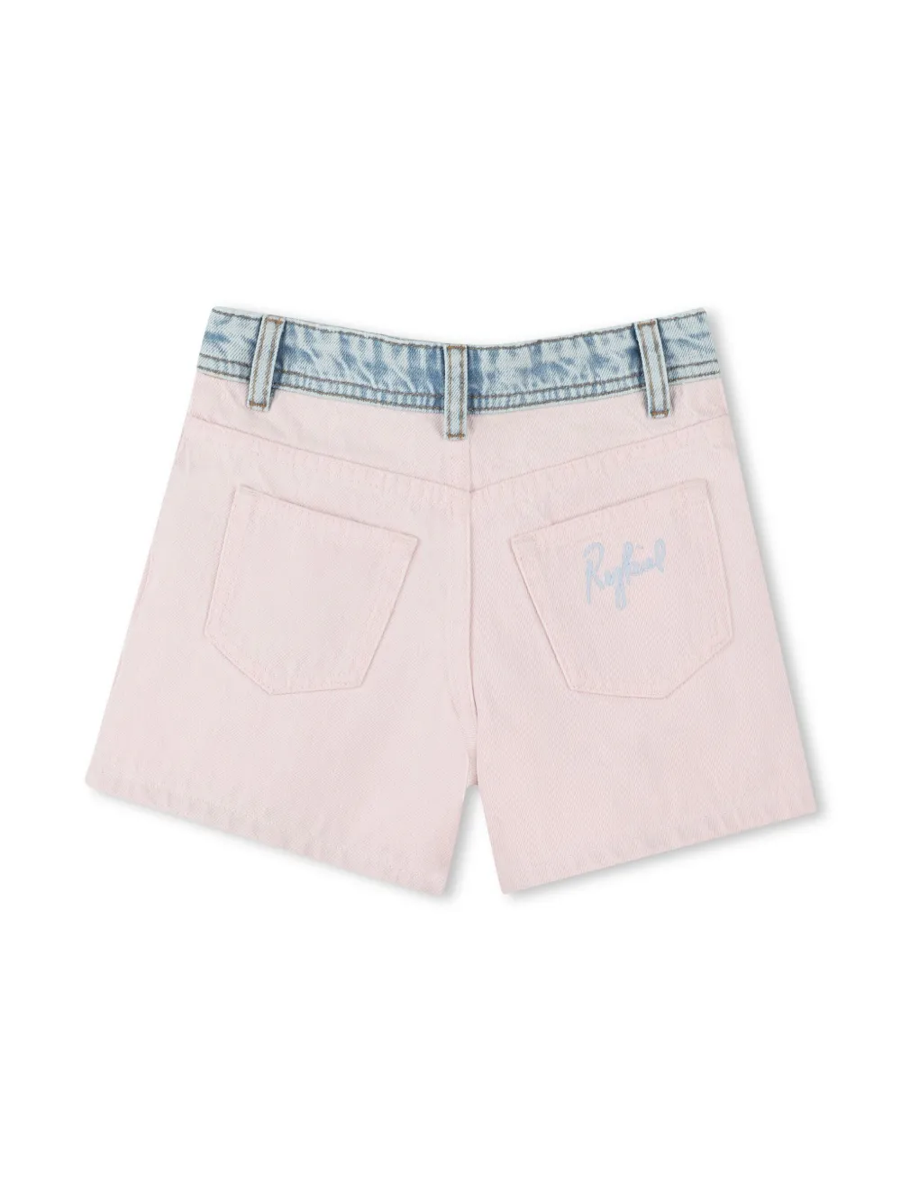 SONIA RYKIEL ENFANT Shorts met geborduurd logo Roze