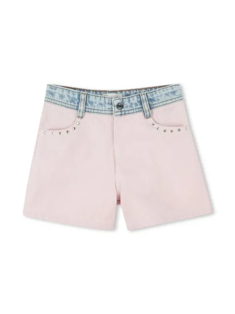 SONIA RYKIEL ENFANT logo-embroidered shorts 