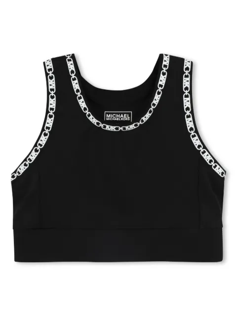 Michael Kors Kids logo-tape top