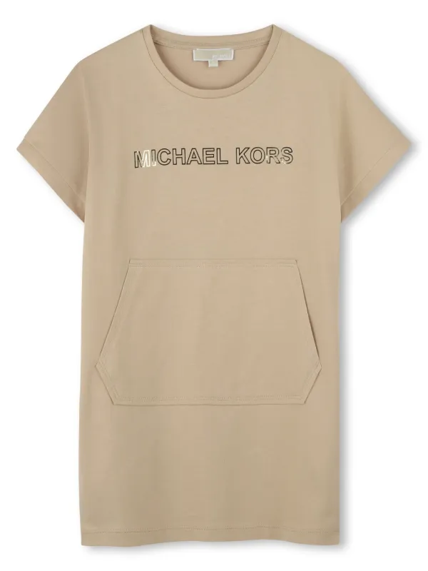 Michael Kors - Short-sleeved Dress - String - Girl - 6 Years Michael Kors - Short-sleeved Dress - String - Girl - 6 Years