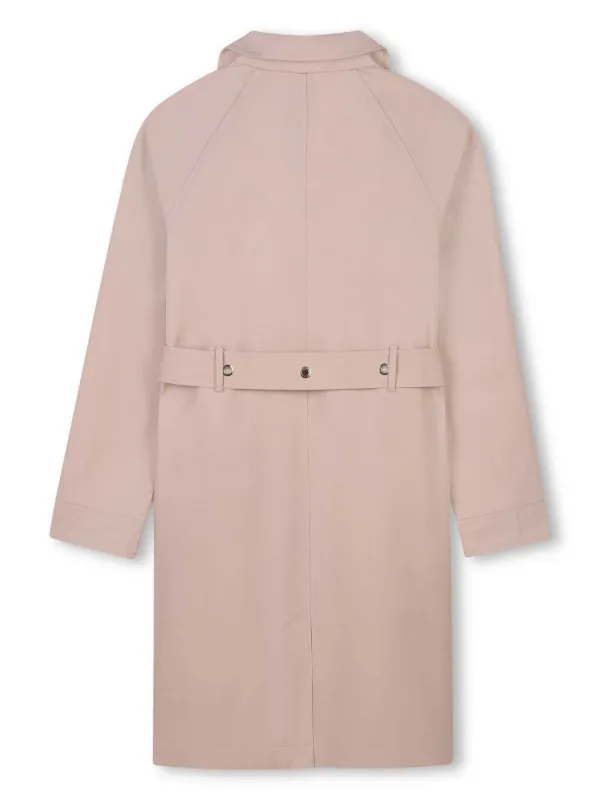 Michael Kors Kids Cotton Trench Coat Pink FARFETCH TR