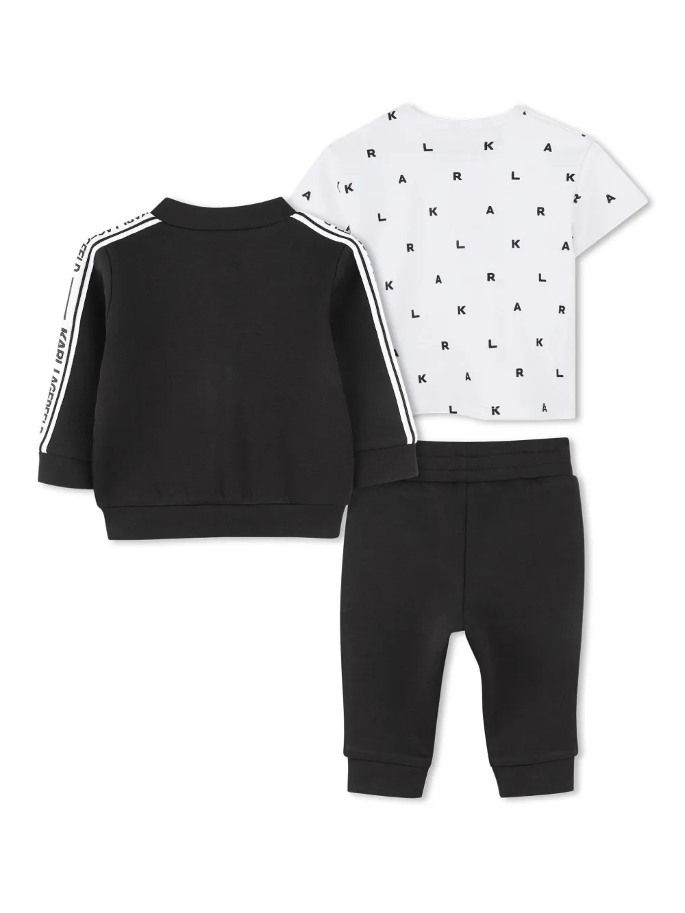 Karl Lagerfeld Kids logo-print tracksuit (set of three) | Tracksuit Sets | Image 2