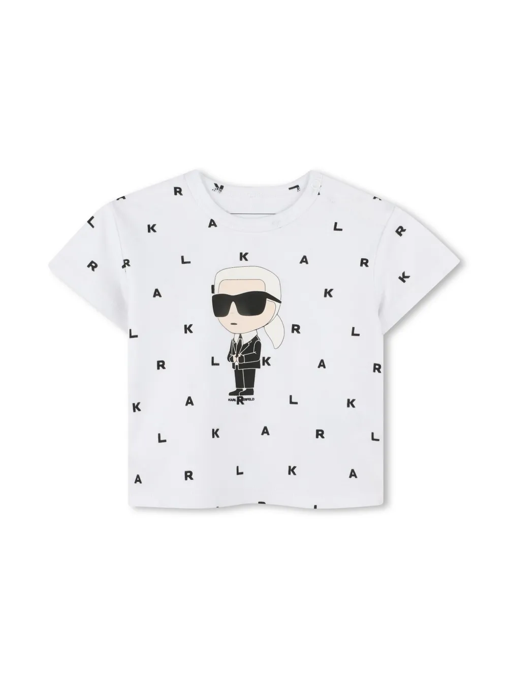 Karl Lagerfeld Kids Trainingspak met logoprint Zwart