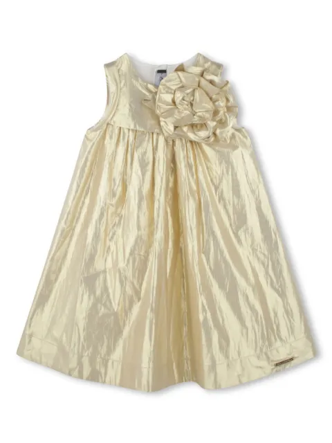 Karl Lagerfeld Kids floral-appliqué dress