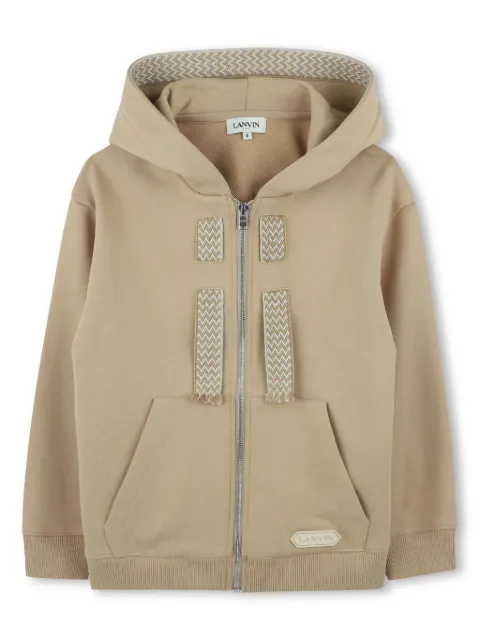 Lanvin Enfant zip-up hoodie