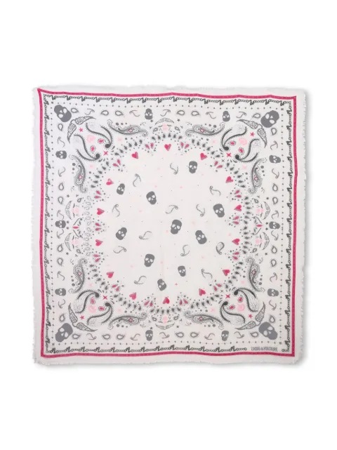 Zadig & Voltaire Kids graphic-print scarf 