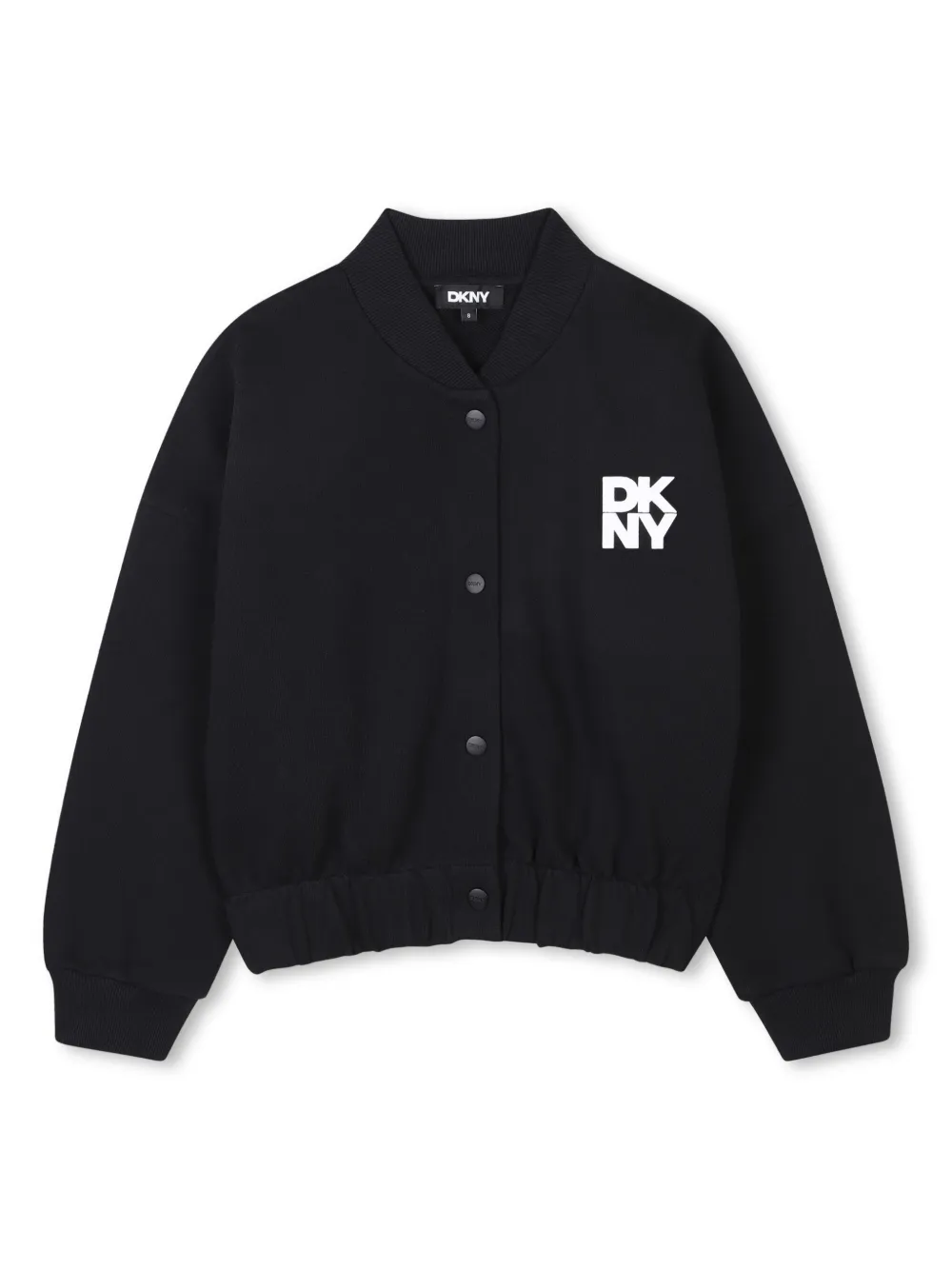 Dkny Kids Bomberjack met logoprint Zwart