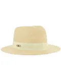 Michael Kors Kids logo-plaque sun hat - Neutrals