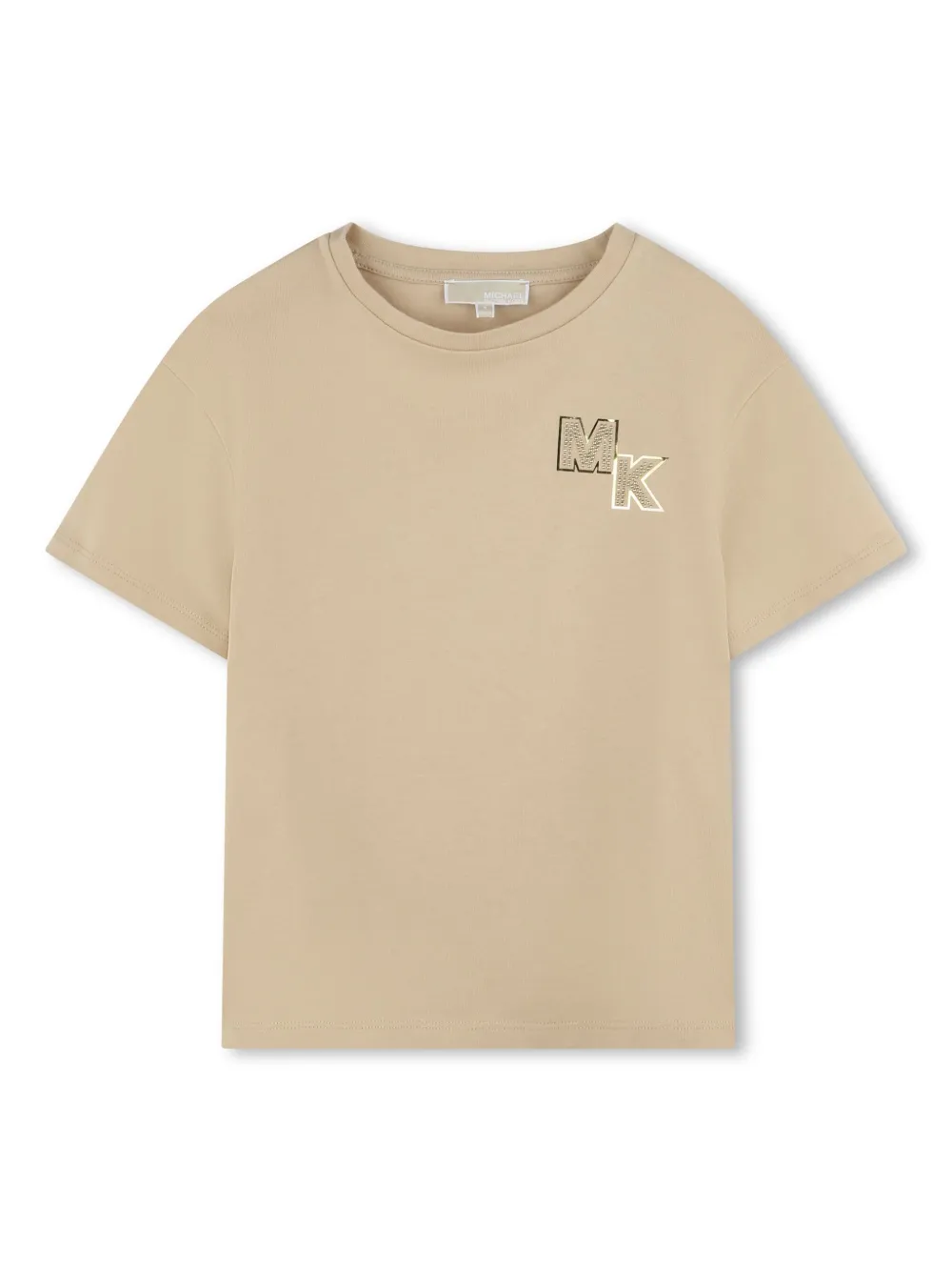 Michael Kors Kids ロゴ Tシャツ - ニュートラル Michael Kors Kids ロゴ Tシャツ - ニュートラル