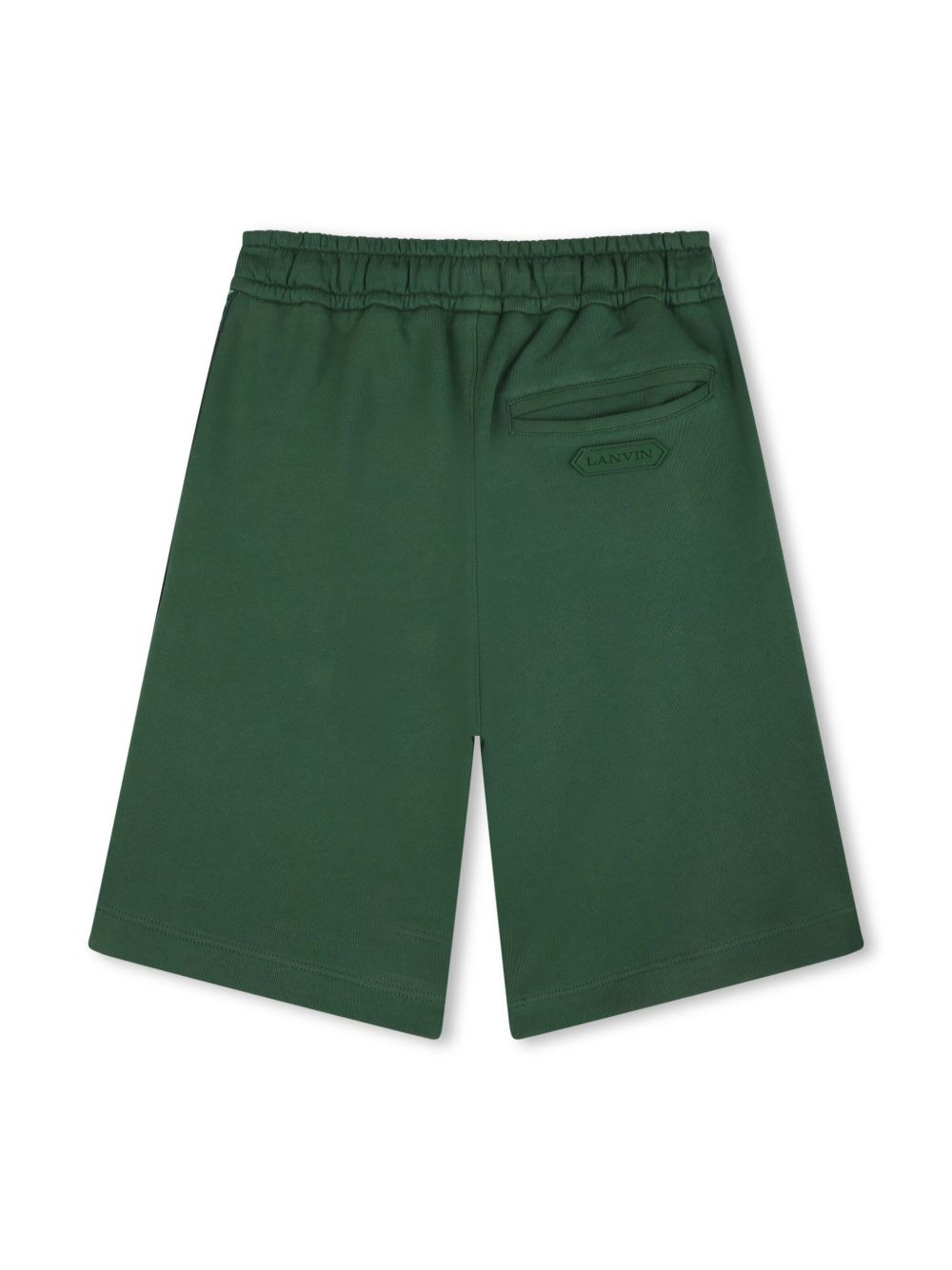 Lanvin Enfant Shorts met geborduurd logo - Groen