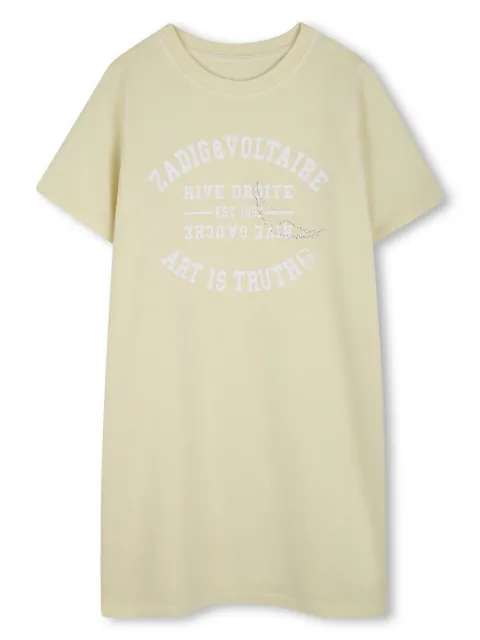 Zadig & Voltaire Kids printed T-shirt dress