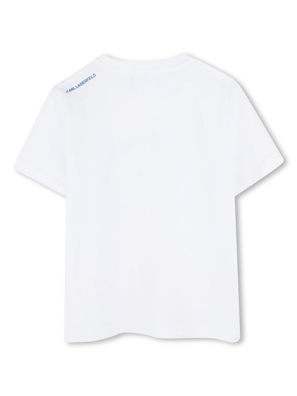 Karl Lagerfeld Kids T-shirt met logoprint - Wit