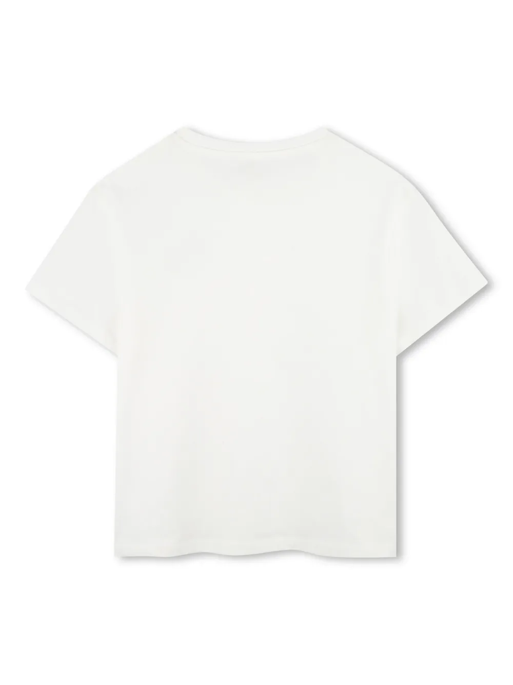 michaelkorskids Michael Kors Kids T-shirt met logoprint - Wit