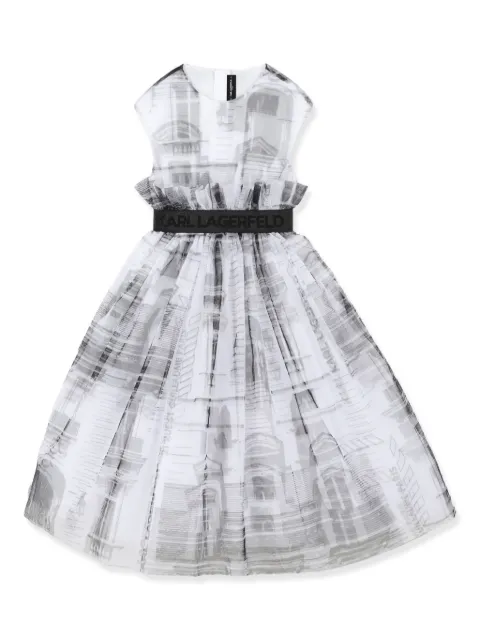 Karl Lagerfeld Kids printed dress