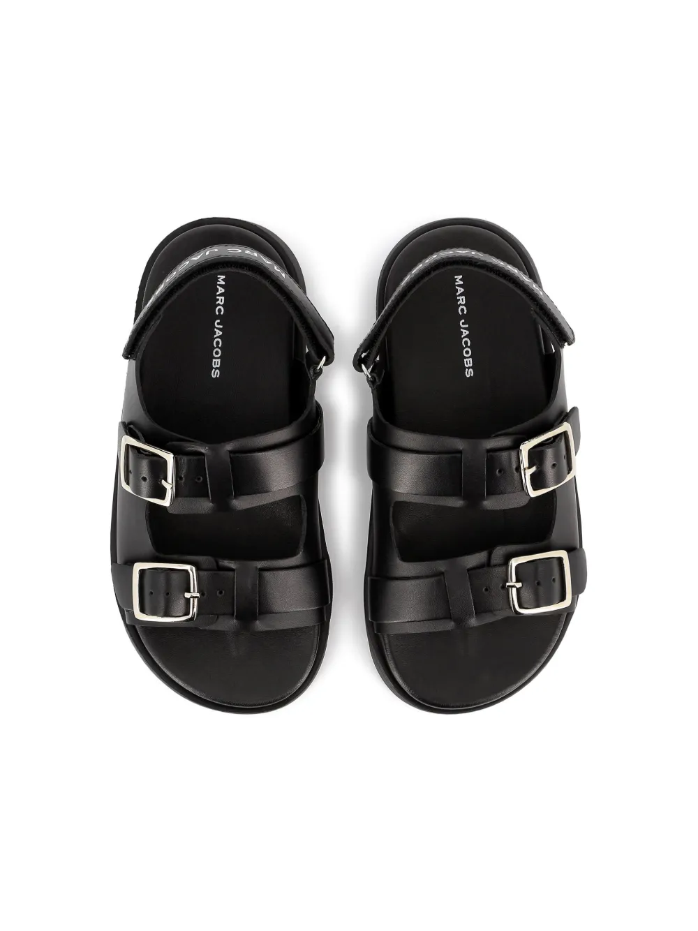 Marc Jacobs Kids leather sandals Black