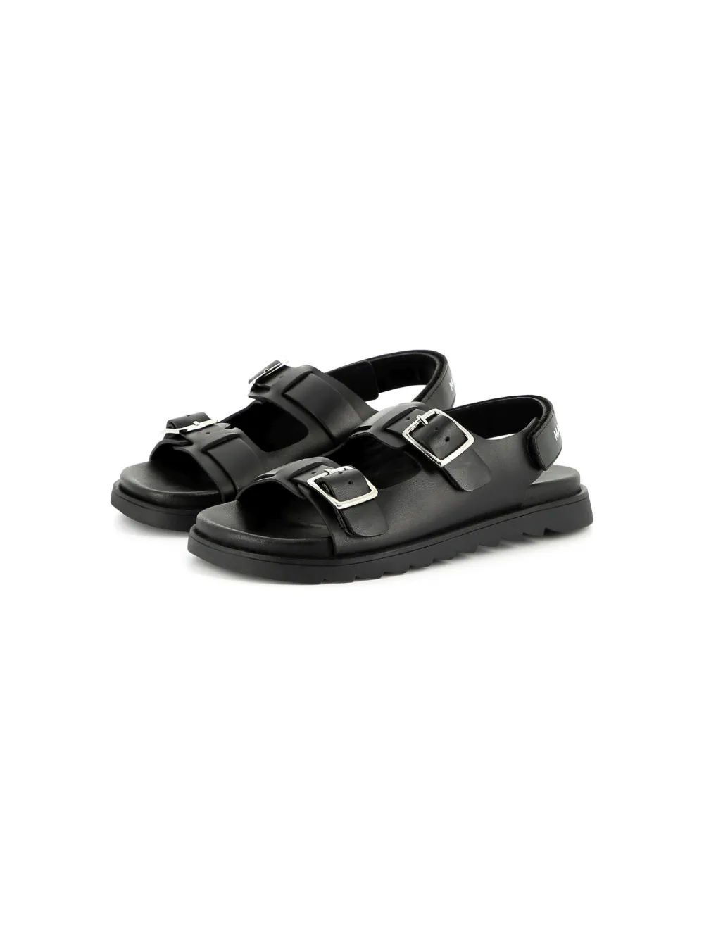 Marc Jacobs Kids leather sandals Black