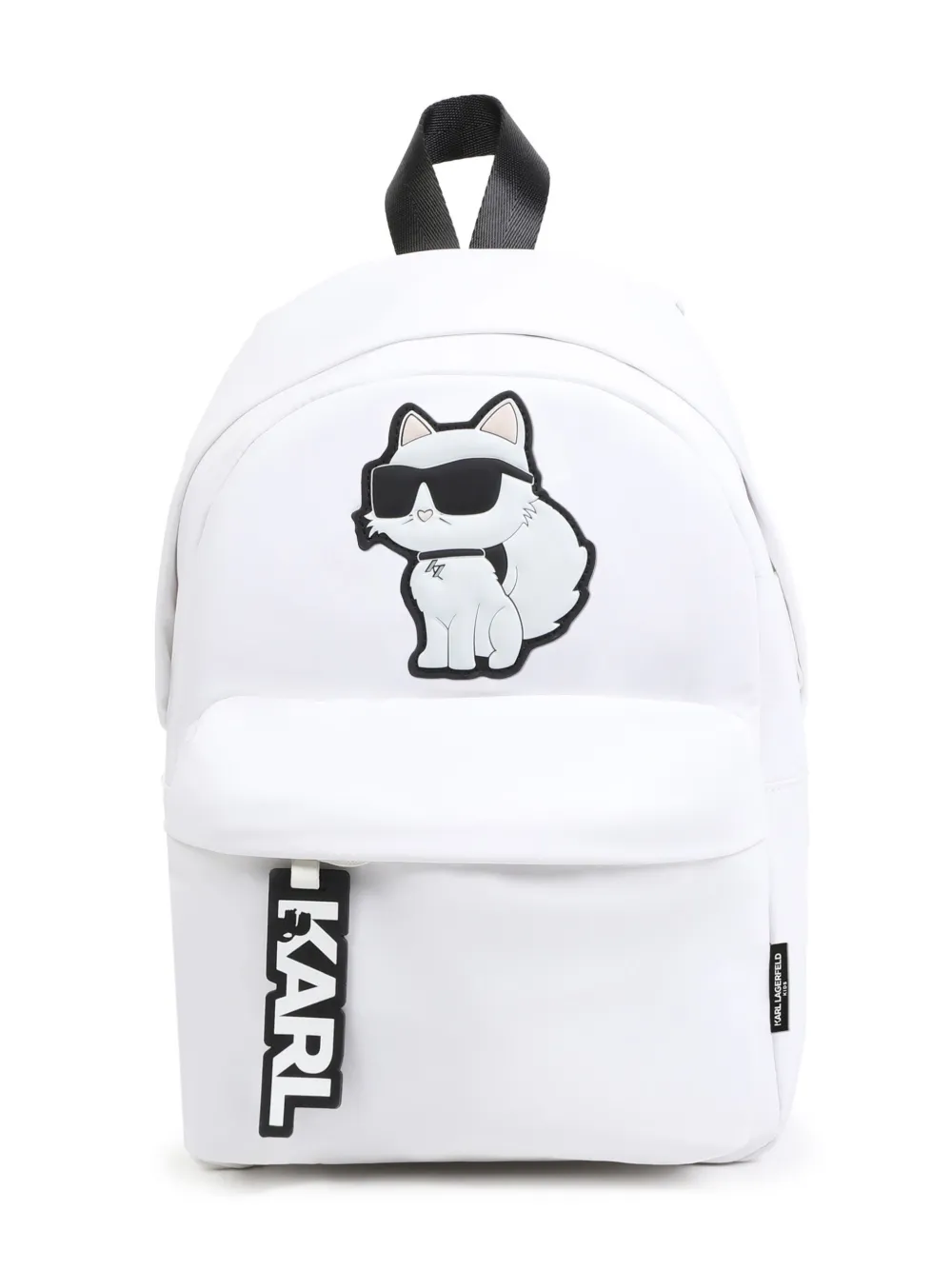 Karl Lagerfeld Kids Rugzak met Choupette-applicatie Wit