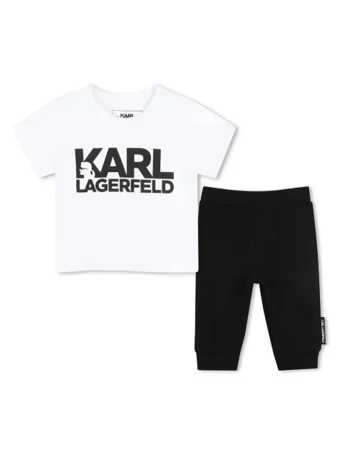 Karl Lagerfeld Kids set med t-shirt och leggings