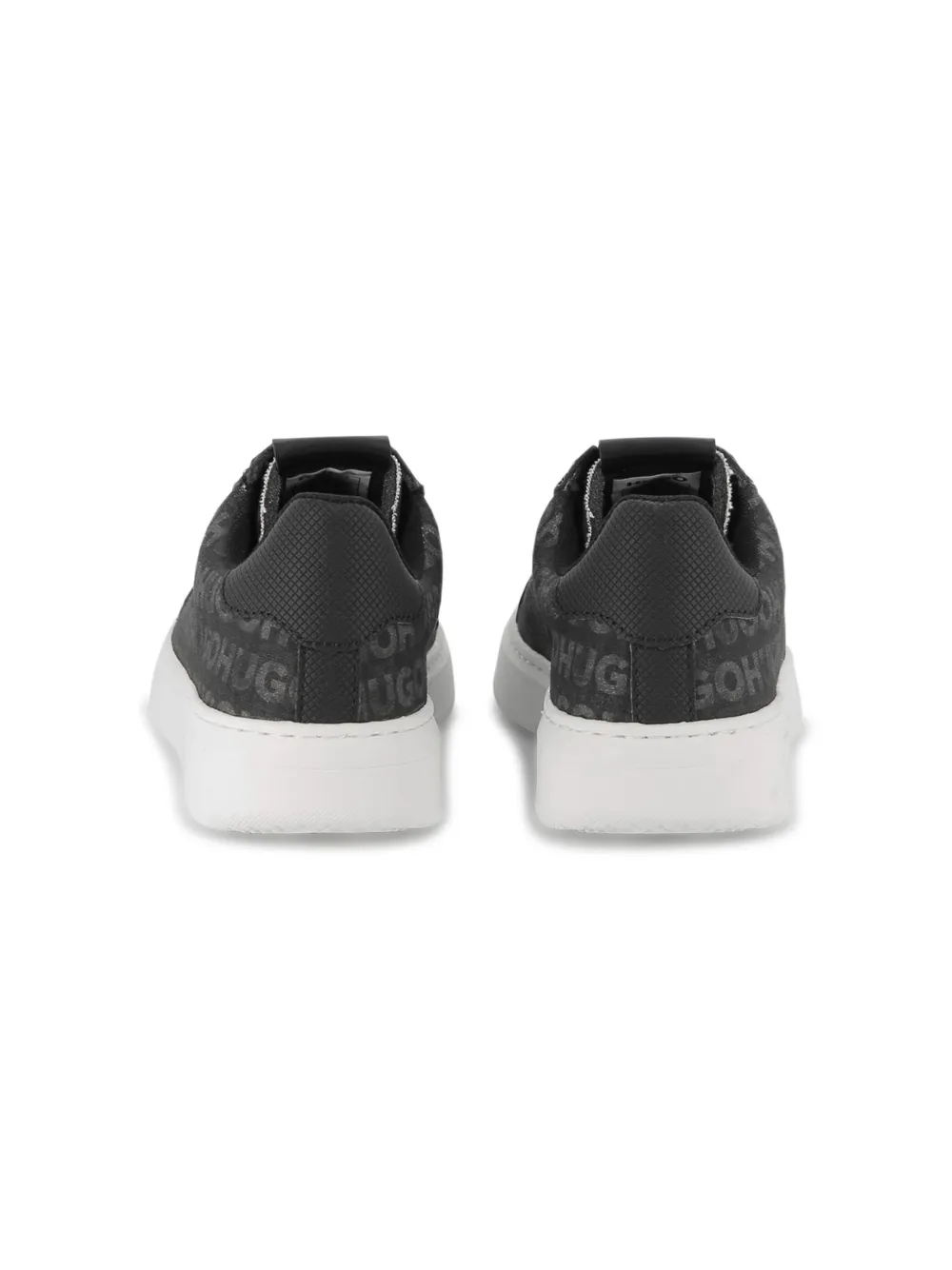 HUGO KIDS Sneakers met logoprint Zwart