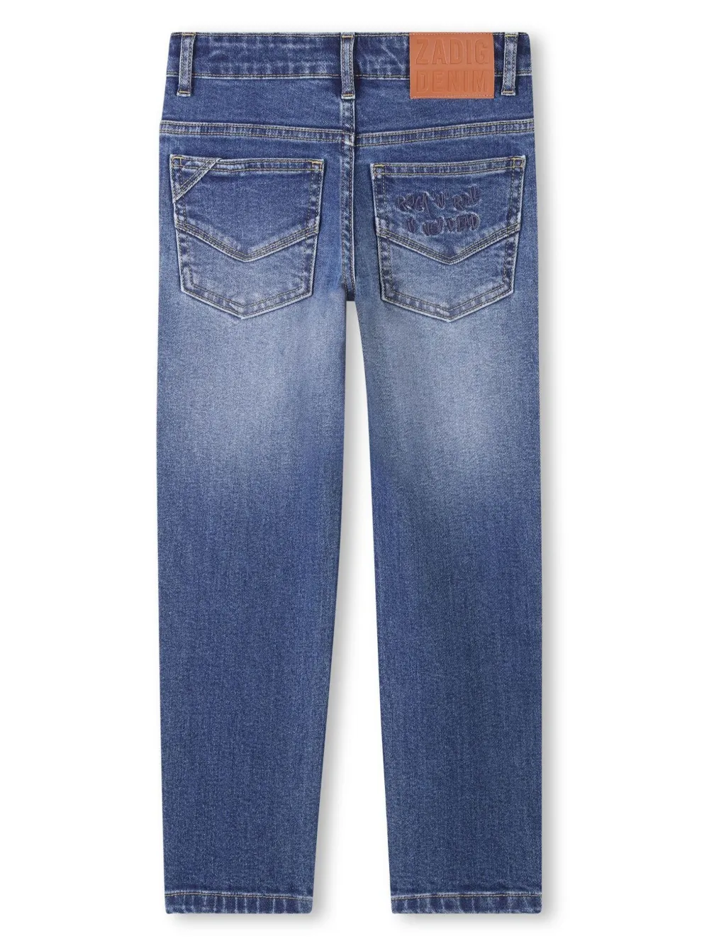 Zadig & Voltaire Kids Straight broek Blauw