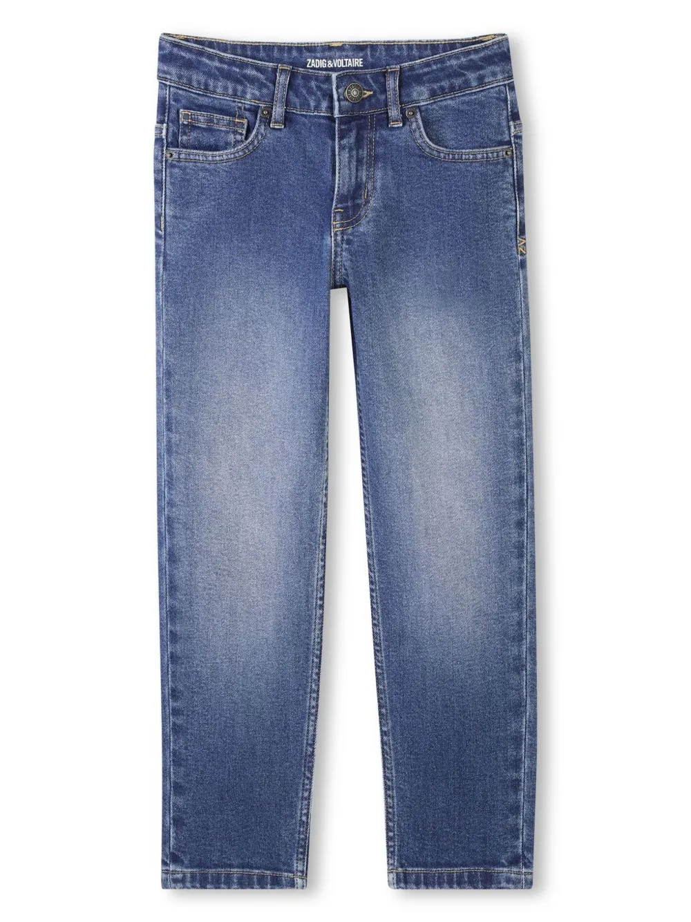 Zadig & Voltaire Kids Straight broek Blauw