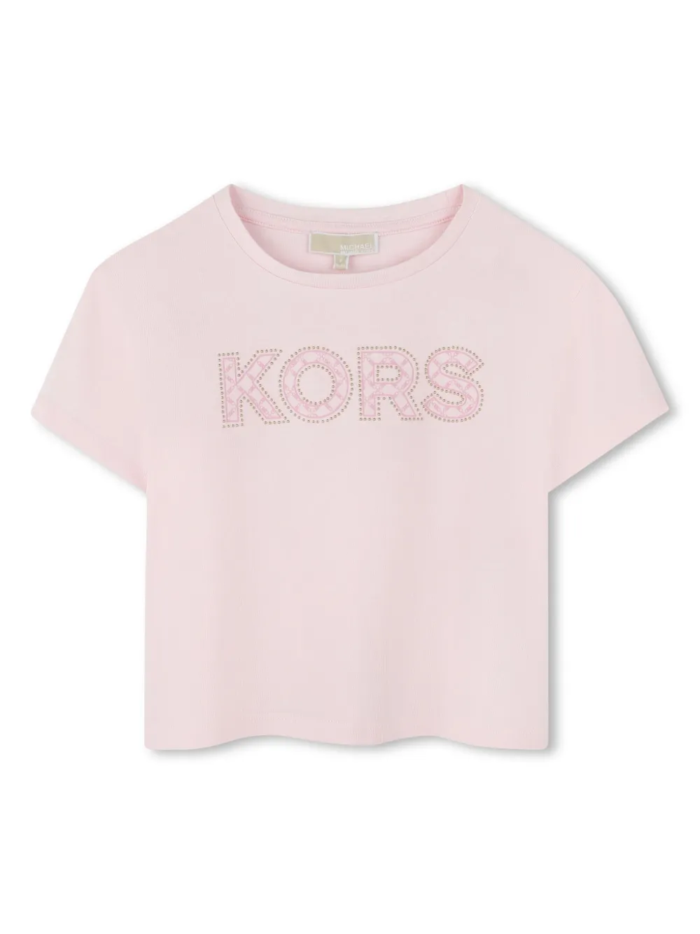 Michael Kors Kids ロゴ Tシャツ - ピンク Michael Kors Kids ロゴ Tシャツ - ピンク