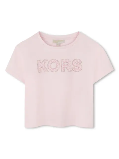 Michael Kors Kids تيشيرت بطبعة شعار الماركة