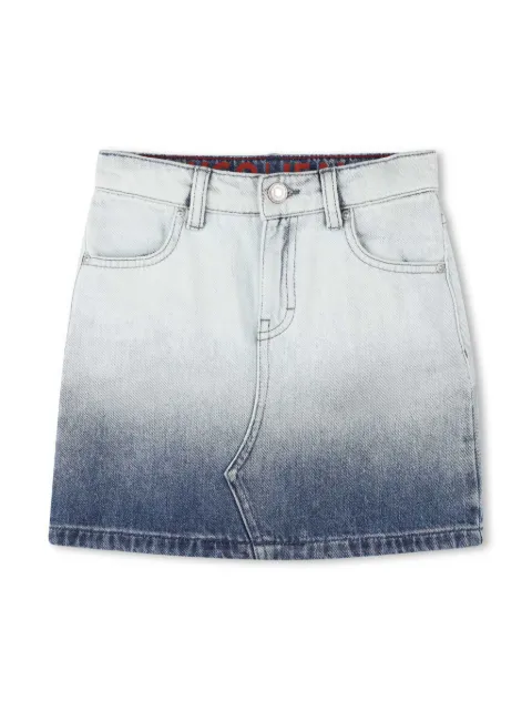 HUGO KIDS Saia jeans com efeito degradê
