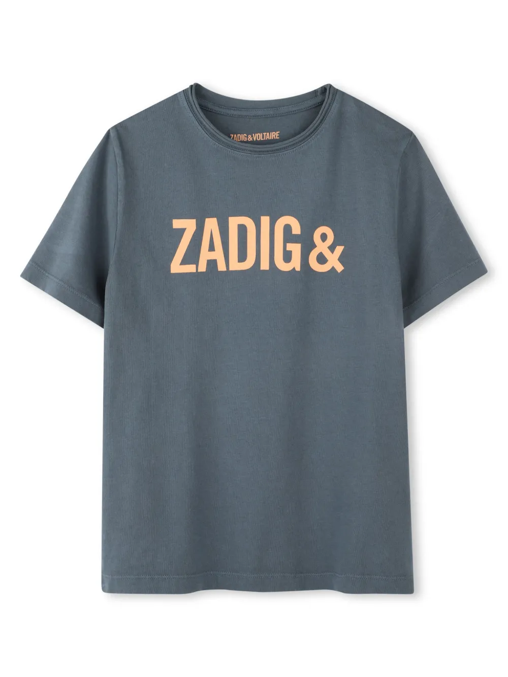 Zadig & Voltaire Kids playera con logo estampado | gris | Image 1