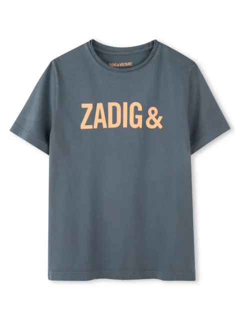 Zadig & Voltaire Kids logo-print T-shirt