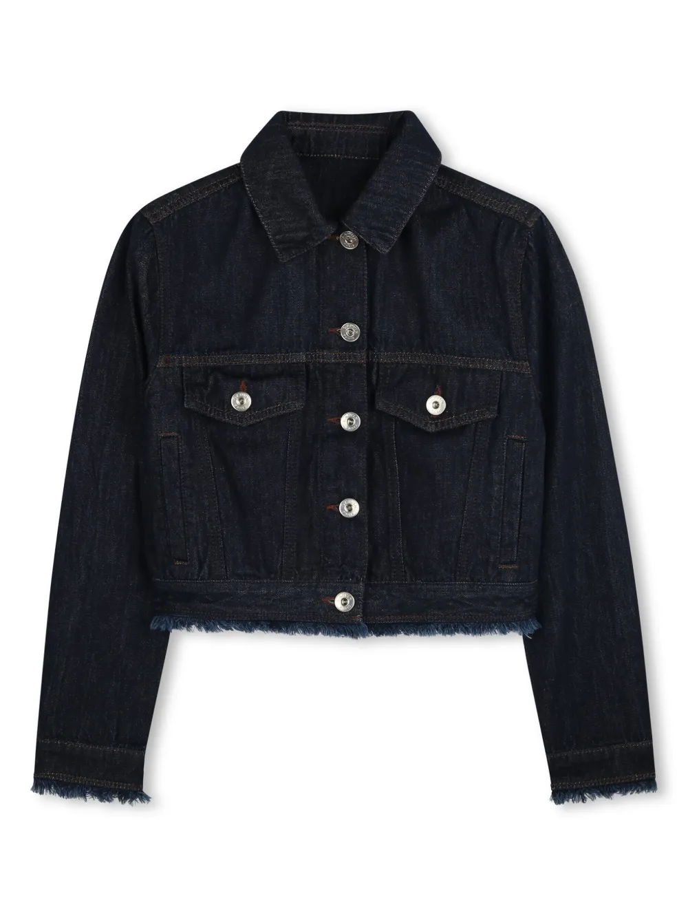 Lanvin Enfant Jaqueta com aplicação de logo | Azul | Image 1