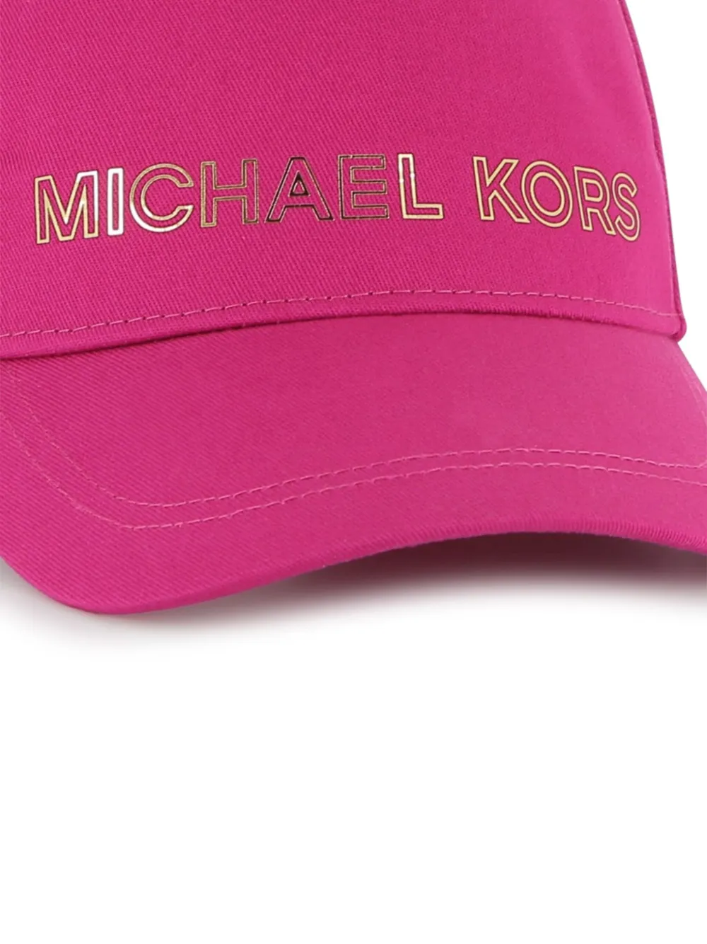 Michael Kors Kids Honkbalpet met logoprint Roze