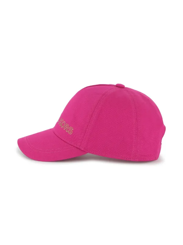 Michael Kors Pink Logo Baseball Cap Michael Kors Signature Logo Cotton Pink Baseball Hat/OS/NWT  main image 4
