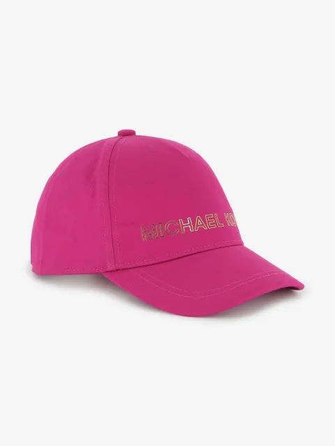 Michael Kors Kids gorra de béisbol con logo estampado