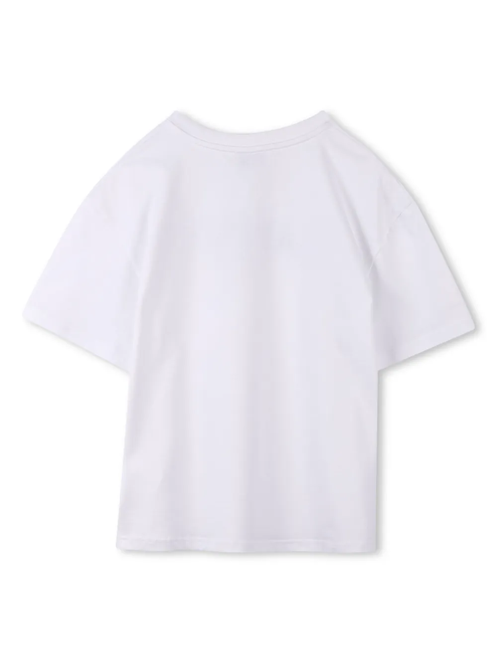 Image 2 of Lanvin Enfant logo-patch T-shirt