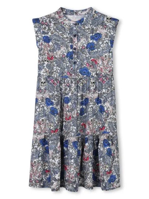 Zadig & Voltaire Kids vestido con estampado floral
