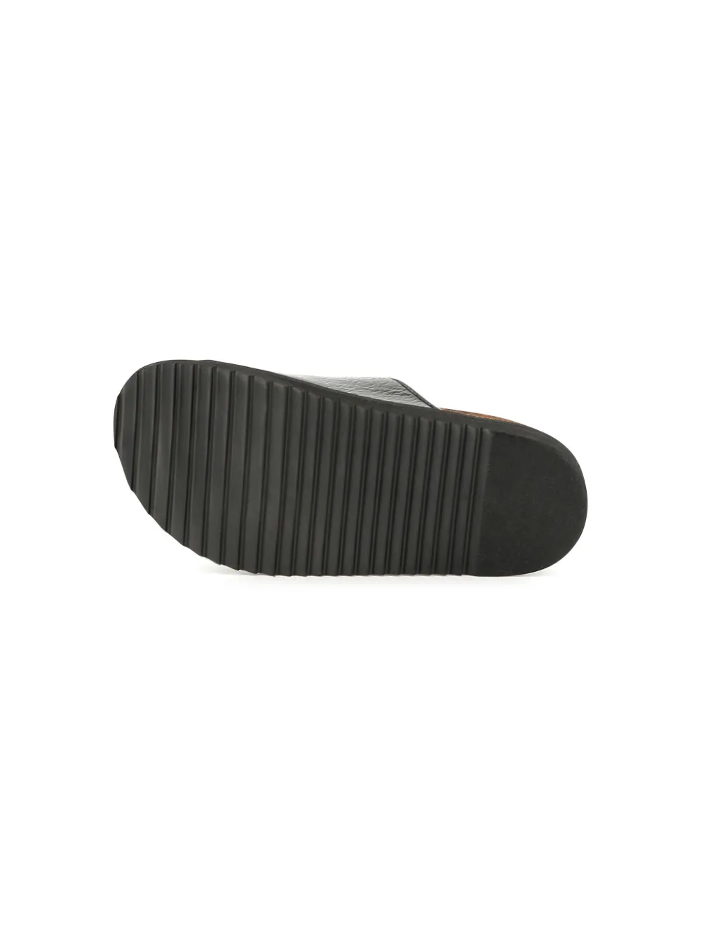 Zadig & Voltaire Kids leather sandals Black