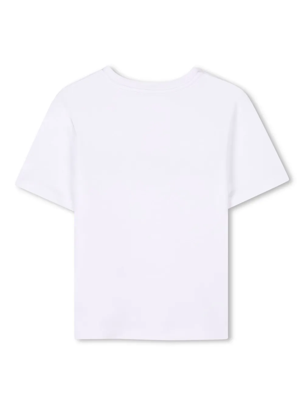 lanvinenfant Lanvin Enfant T-shirt met logoprint - Wit