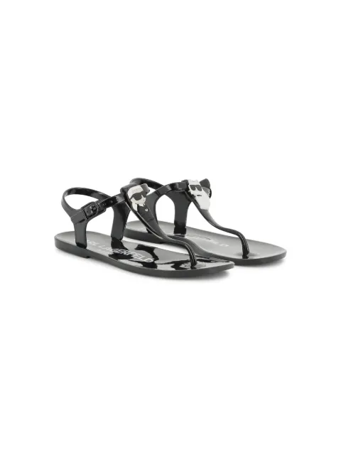 Karl Lagerfeld Kids Ikonik Karl-patch sandals