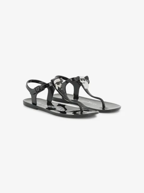 Karl Lagerfeld Kids Ikonik Karl-patch sandals