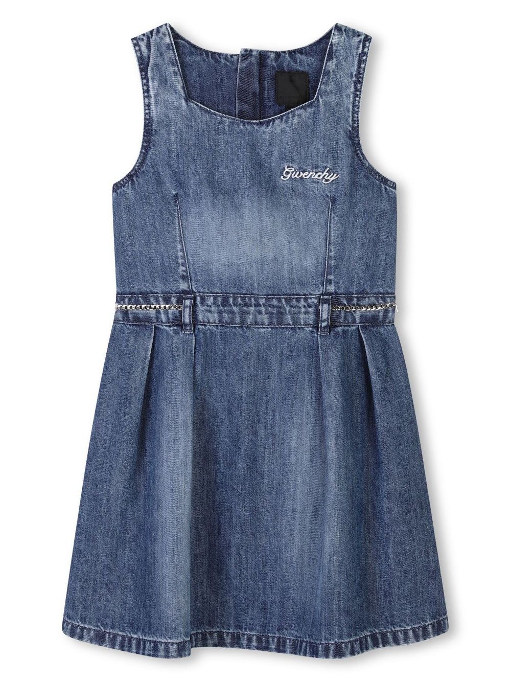 Givenchy Kids denim dress - Blue