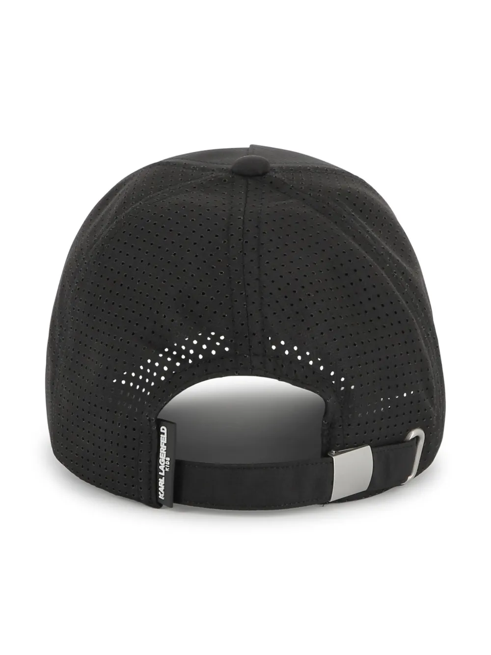 Karl Lagerfeld Kids Pet met geborduurd logo Zwart