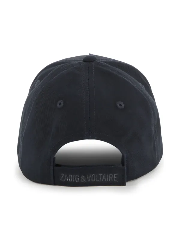 Zadig & Voltaire Kids logo-print Baseball Cap | Blue | FARFETCH display picture 2